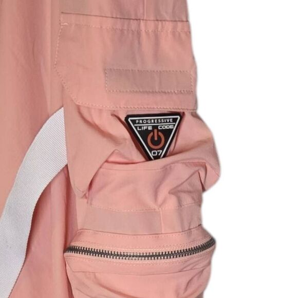 Life Code V5. PINK Cargo PANTS W/ STRAPS Women's Size Medium - Picture 2 of 8